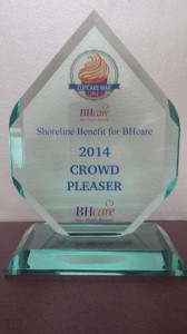 JCakes Wins the Crowd Pleaser Award at the 2014 Cupcake War Fundraiser for BHCare