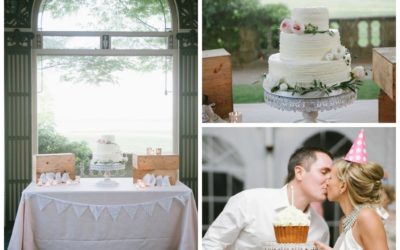 Classic Buttercream Wedding Cake at Harkness Park