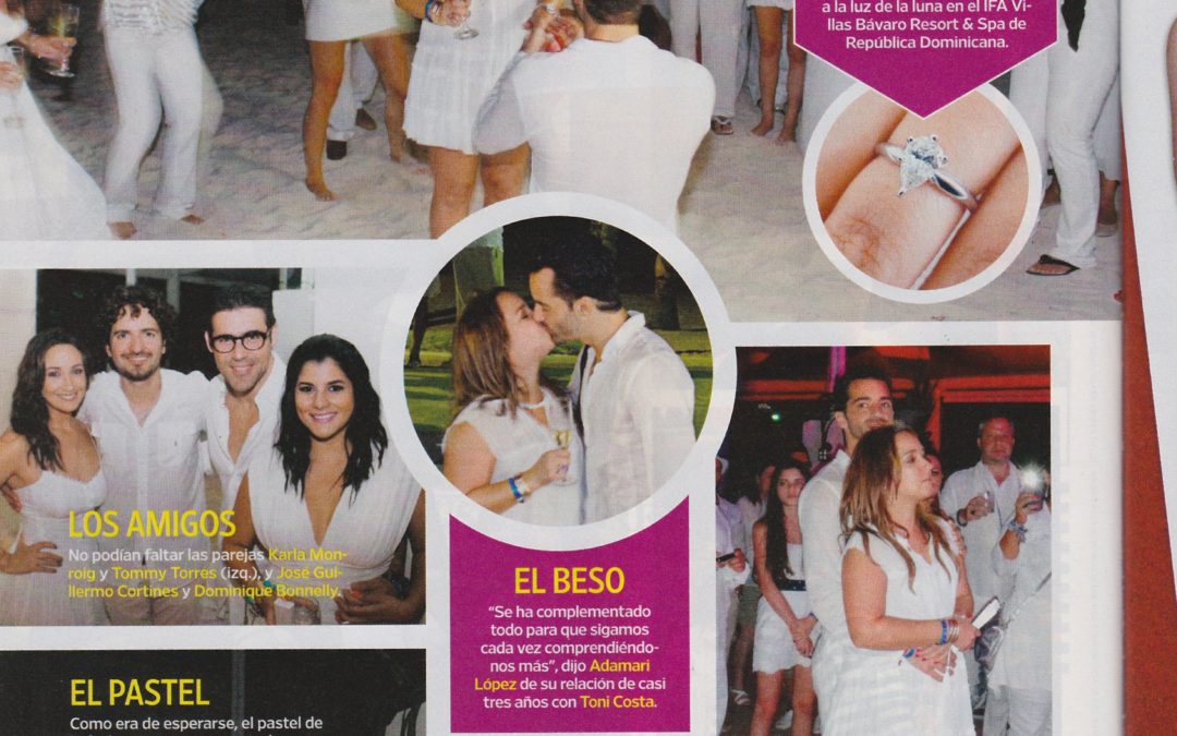 Hope Appears in People Magazine Espanol with Louis Vuitton Purse Cake