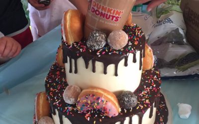 Double Decker Dunkin Cake!