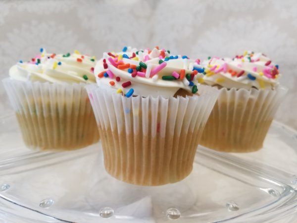 funfetti cupcake