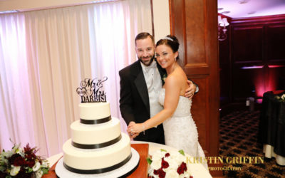 Kim and Mike DiTullio’s Elegant Wedding Cake