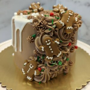 8" Round Gingerbread Latte Cake