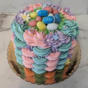 EGG- stravaganza Cannoli Cake