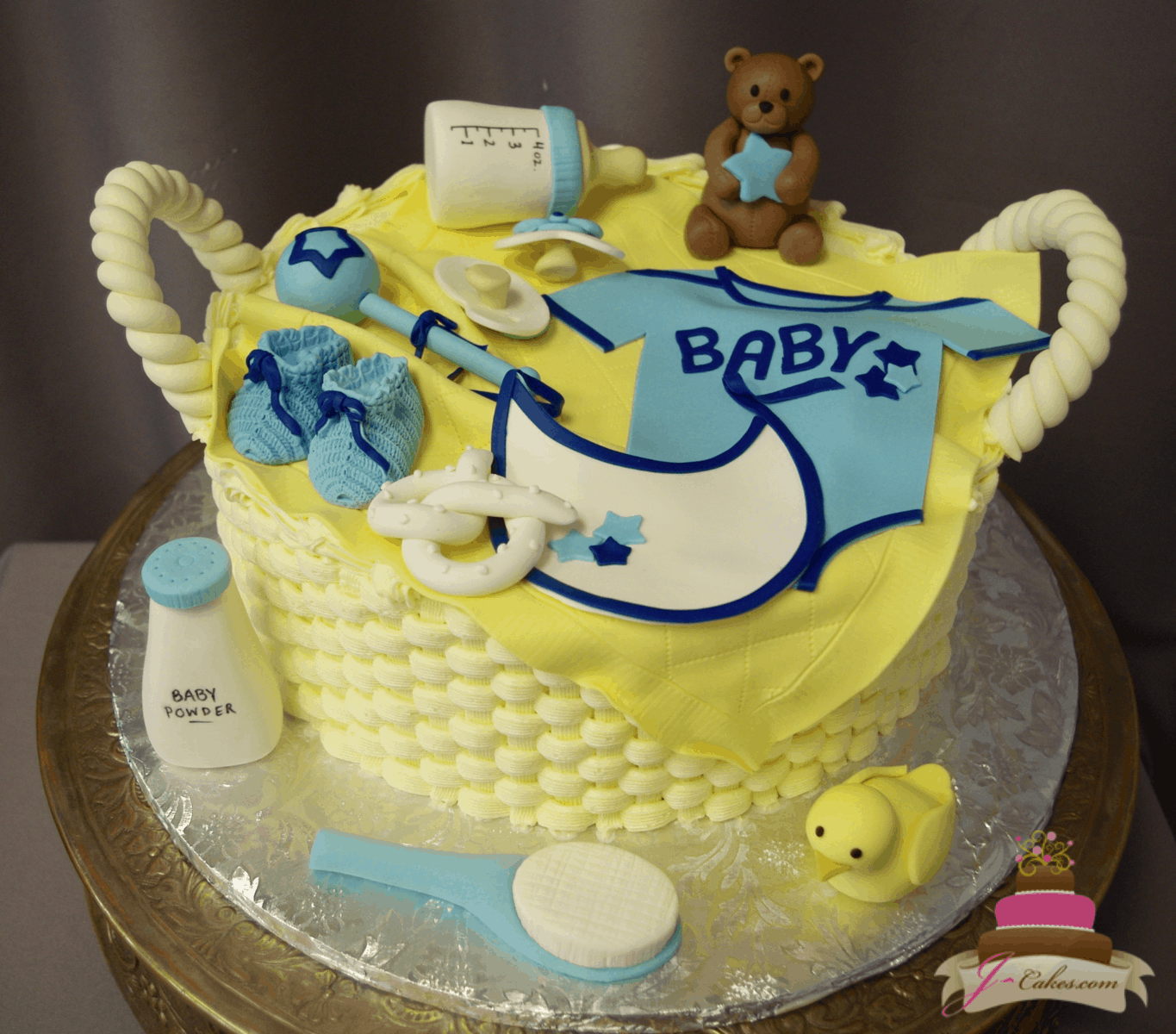 (235) Baby Basket Cake