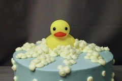 (252) Rubber Duck Baby Shower Cake