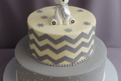 (246) Polar Bear Baby Shower Cake