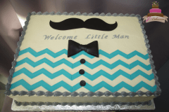 (249) Little Man Sheet Cake