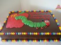(224) Caterpillar Baby Shower Cake