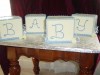 (201) Baby Block Shower Cake