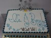 (205) Baby Shower Cake with Stars