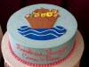 (220) Noah's Ark Baby Shower Cake