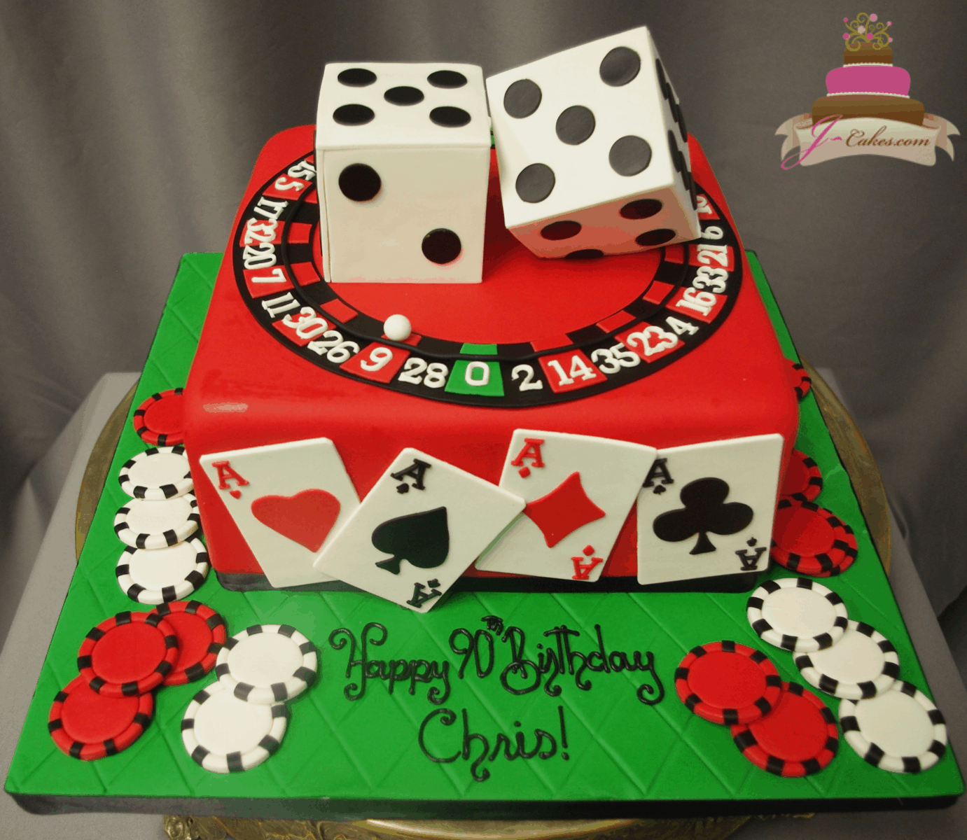 (188) 3D Dice Cake
