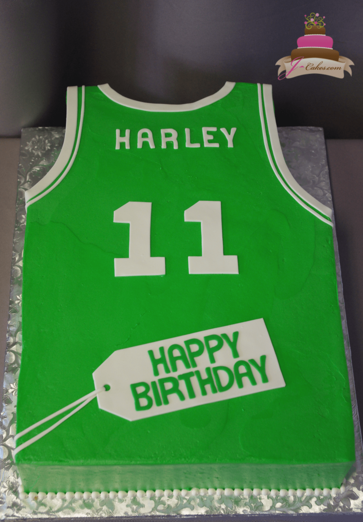 (191) Buttercream Jersey Cake
