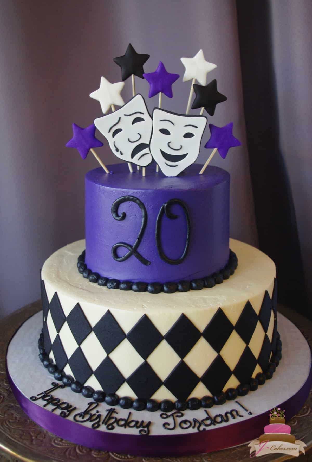(183) Theatre Birthday Cake