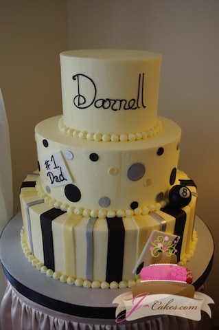 (119) Gaming Theme Birthday Cake