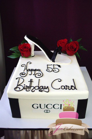 (148) Shoebox Birthday Cake
