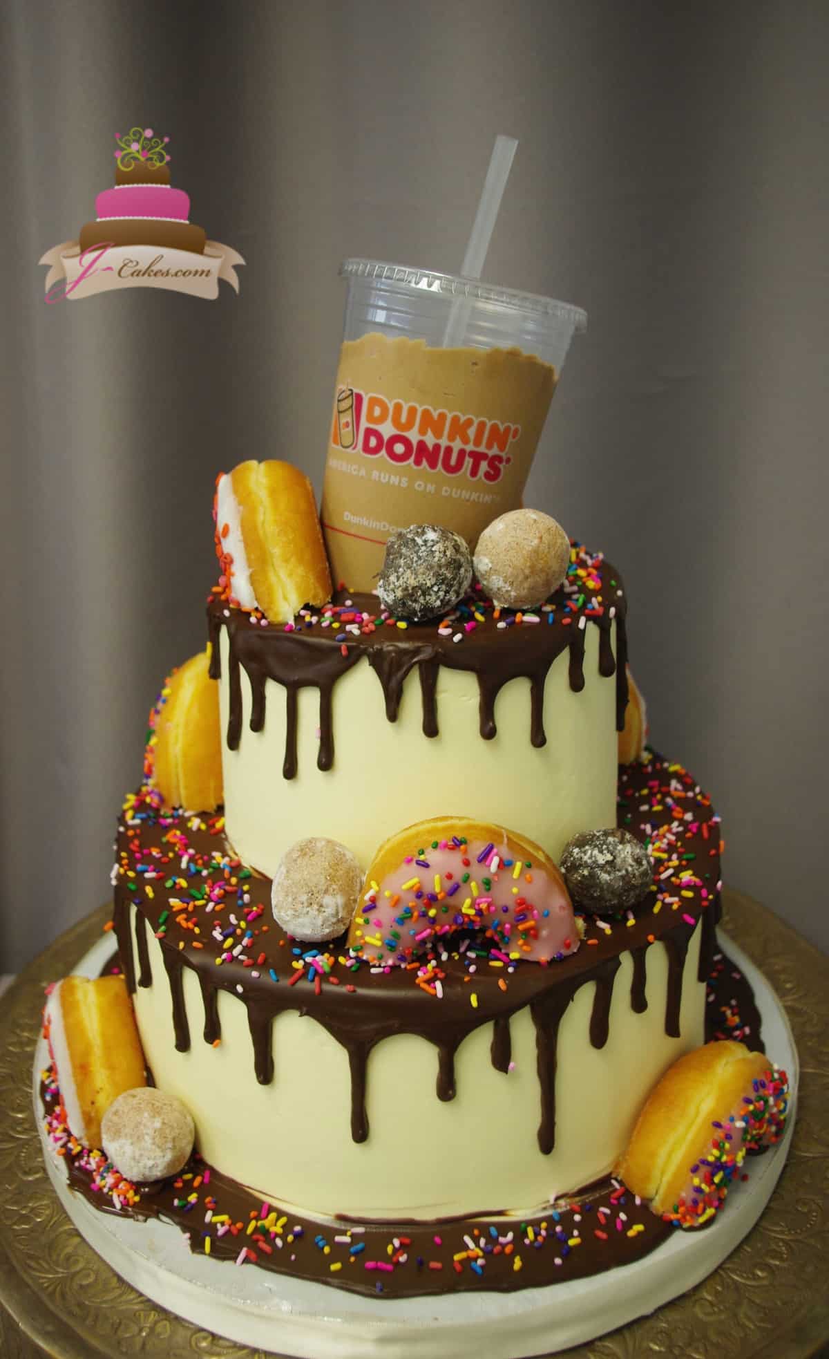 (185) Dunkin' Donuts Cake
