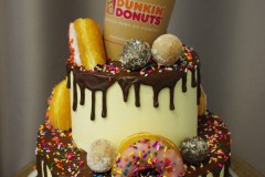 (185) Dunkin' Donuts Cake