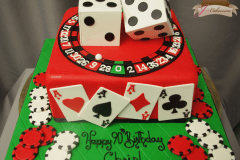 (188) 3D Dice Cake