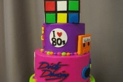 (200) 80s Birthday Cake