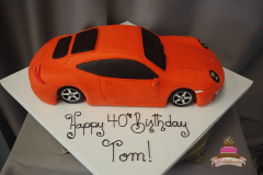 (204) 3D Porsche Cake