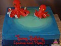 (171) Octopus Birthday Cake