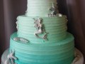 (179) Elegant Mermaid Birthday Cake