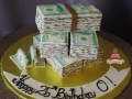 (180) Money Birthday Cake