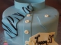 (182) Shirt and Tie Birthday Cake