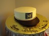 (115) Captain's Hat Birthday Cake