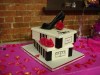 (116) Tiered Shoebox Birthday Cake