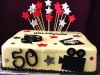 (145) Hollywood Theme 50th Birthday Cake