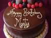 (150) Fresh Berry Birthday Cake