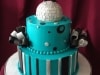 (152) Dancing Theme Birthday Cake