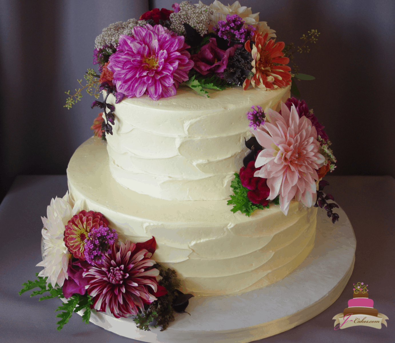 (322) Textured Buttercream Cake