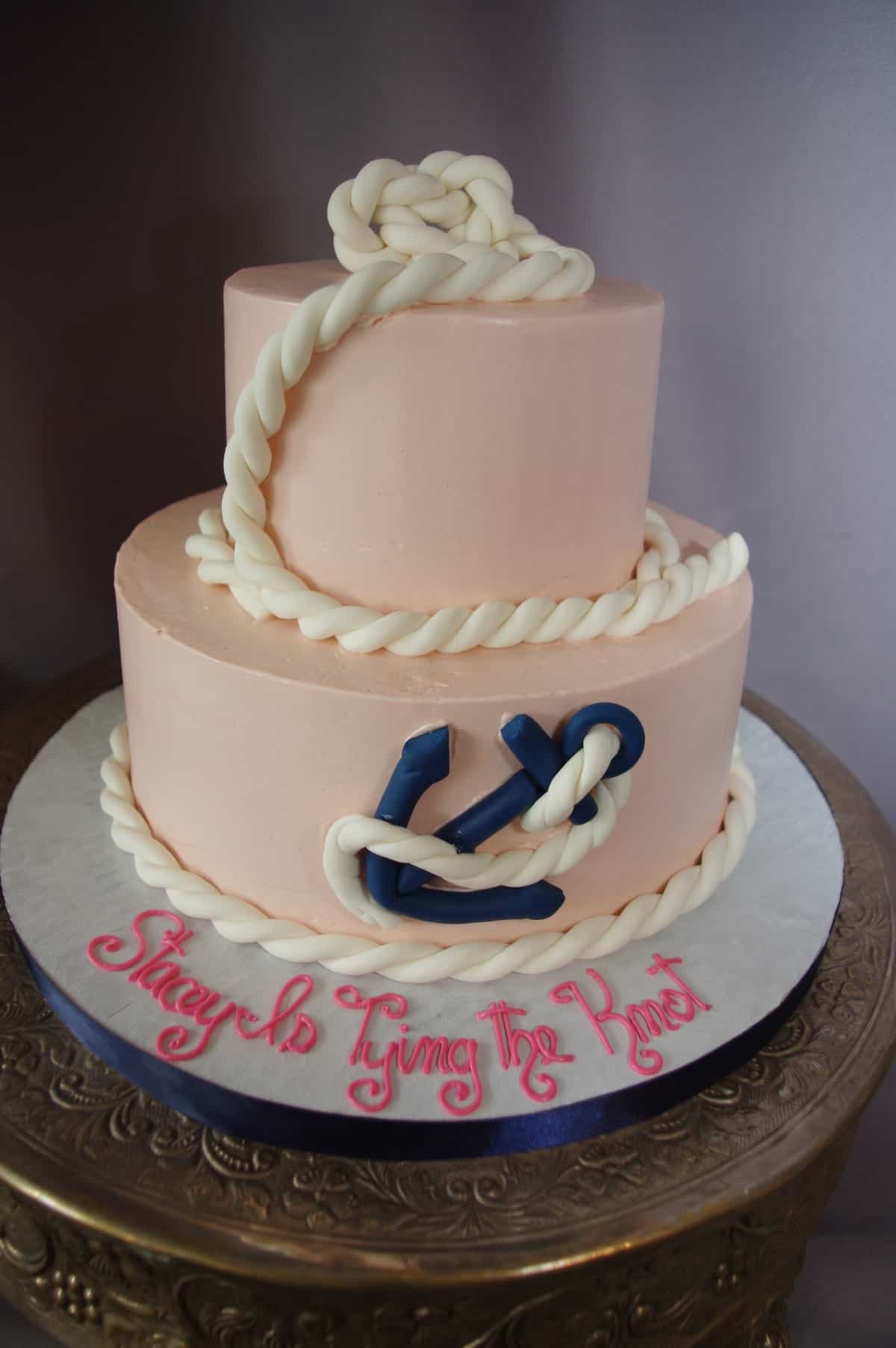 (329) Nautical Themed Bridal Shower