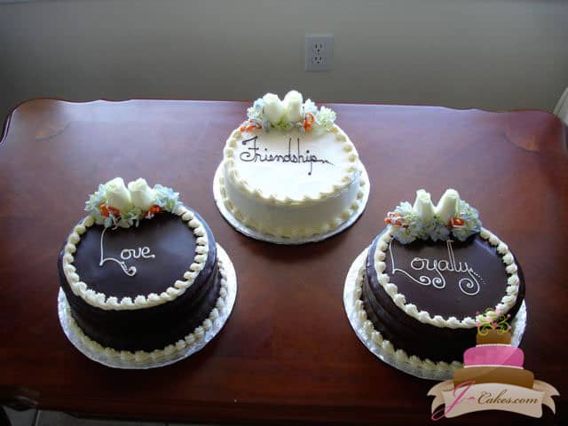 (303) Standard Design Bridal Shower Cakes