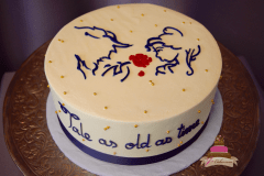 (320) Beauty and the Beast Cake