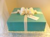 (307) Tiffany Gift Box Bridal Shower Cake