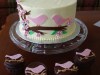 (309) Love Birds Bridal Shower Cake & Cupcakes