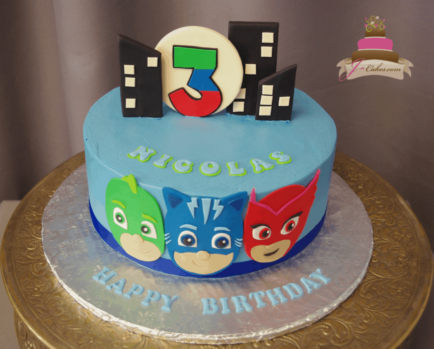 (542) PJ Masks Cake