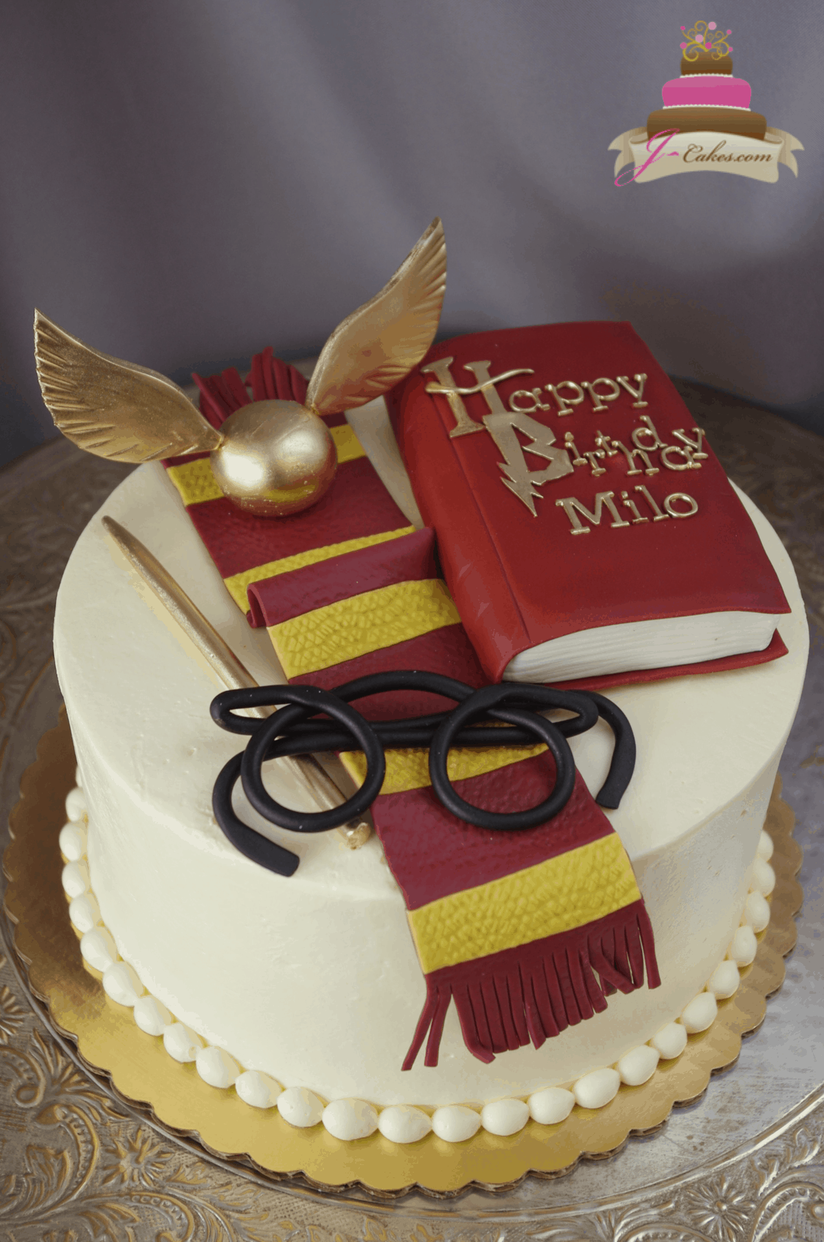 (549) Harry Potter Book Cake