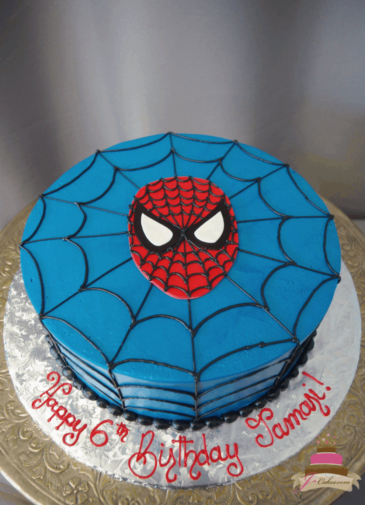 (569) Spider-Man Cake