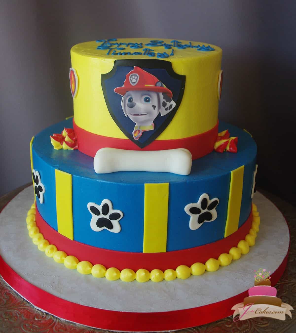 (500) Paw Patrol Theme Cake