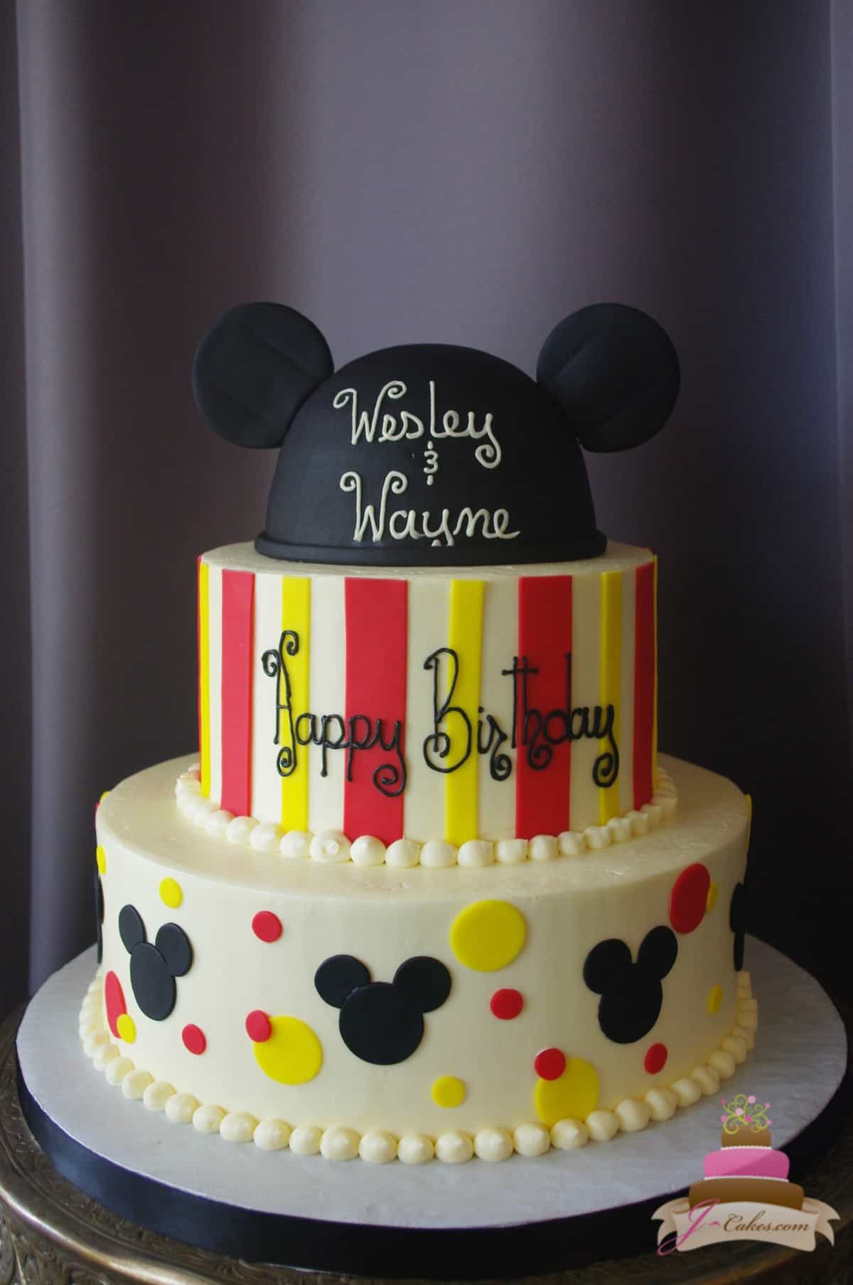 (505) Mickey Themed Cake
