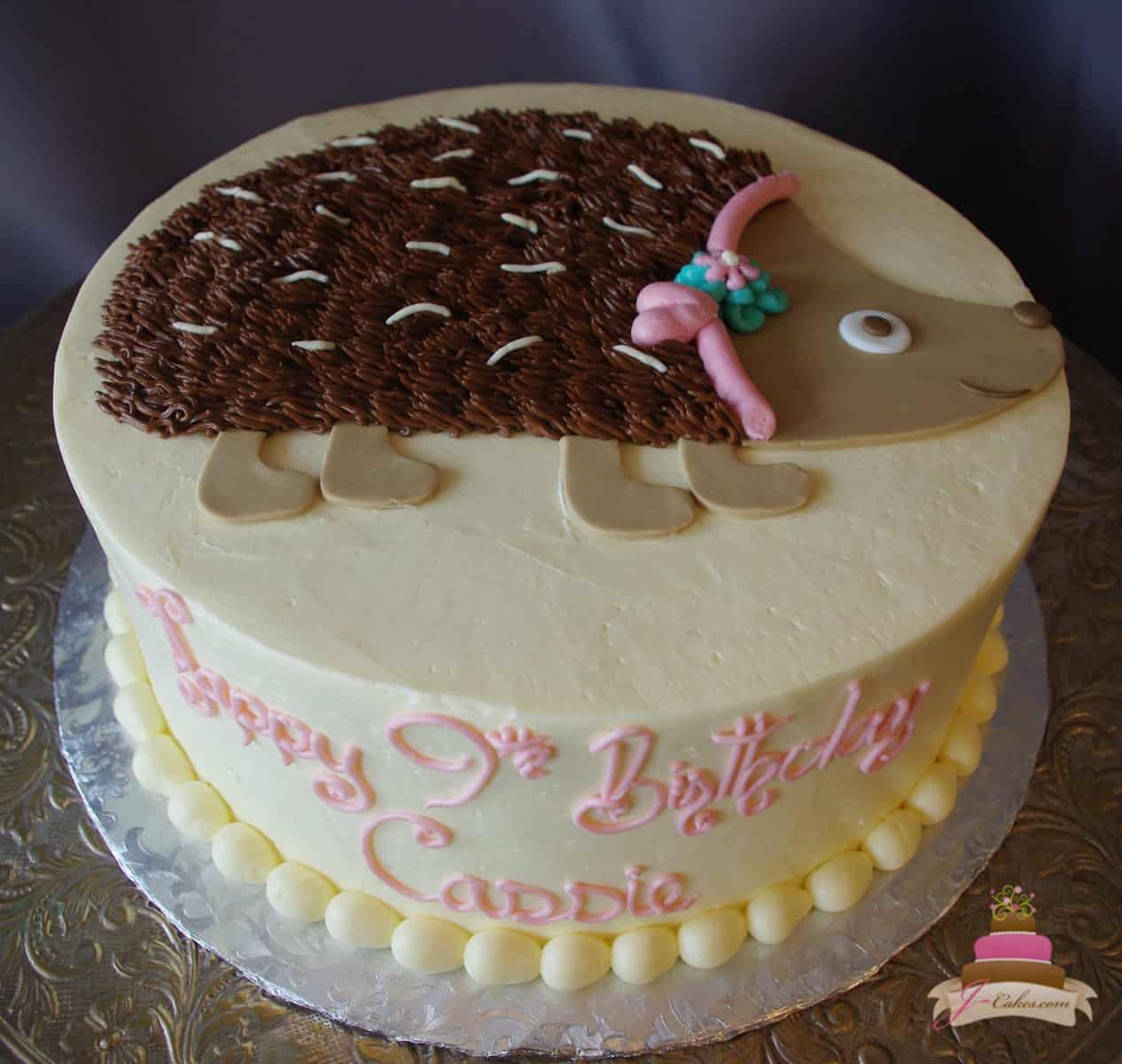 (513) Hedgehog Cake