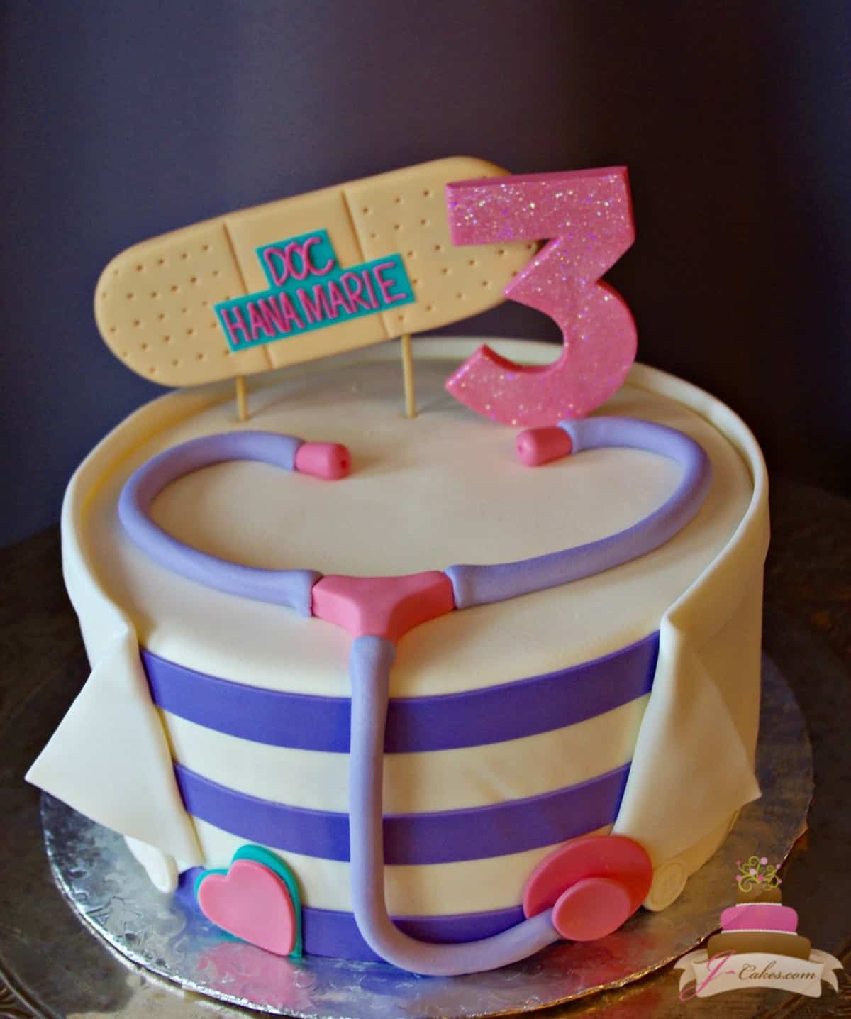 (523) Doc McStuffins Theme Cake