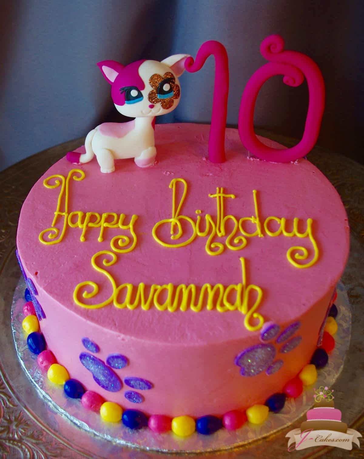 (525) Littlest Pet Shop Cake