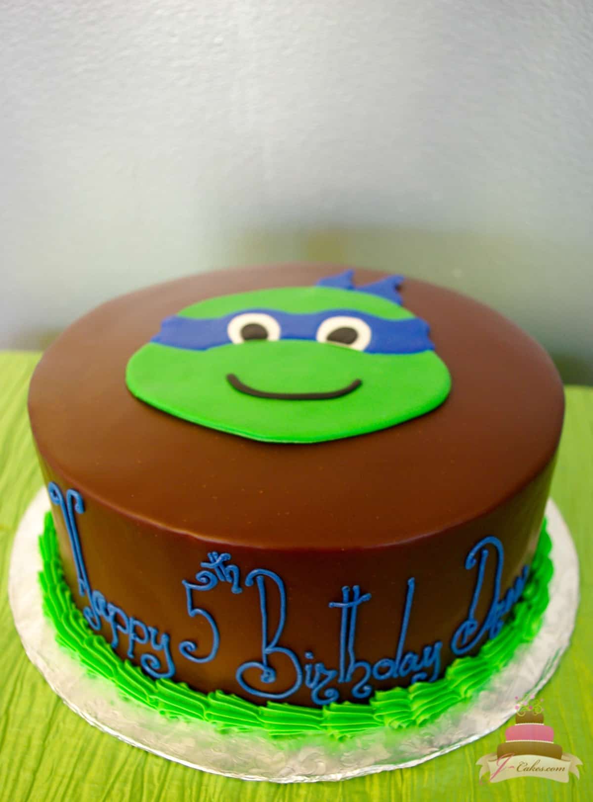 (480) Ninja Turtle Cake